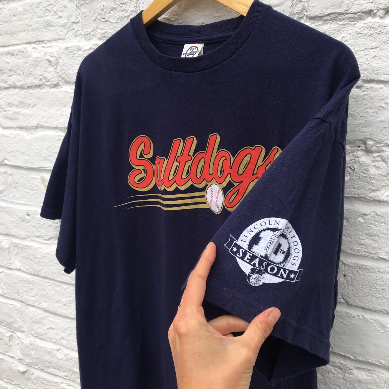 Lincoln Saltdogs T-Shirt (xl) - Maerl Vintage