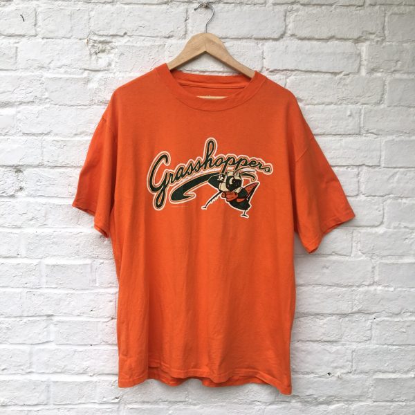 Greensboro Grasshoppers Baseball T-shirt (L) - Maerl Vintage